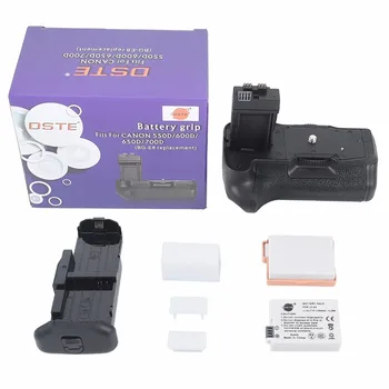 

DSTE BG-E8 Battery Grip for CANON 550D 600D 650D 700D Rebel T2i T3i T4i T5i Camera Battery Handgrip Holder With 2PCS LP-E8