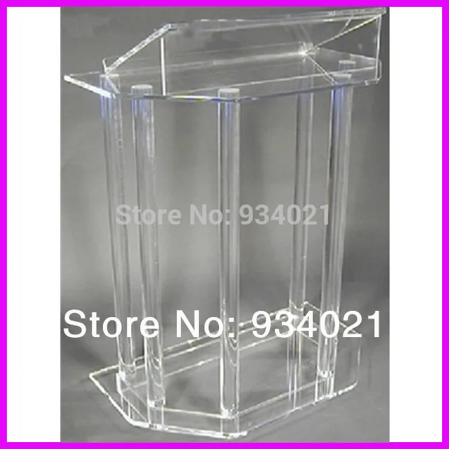 Прозрачная акриловая кафедра для церкви ручной работы церкви|lectern|lectern pulpit |