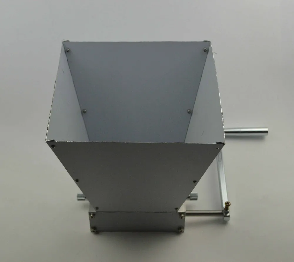 Brand New Homebrew Equipment Malt Grain Mill 2 Rollers Barley Crusher With Hopper and Crank