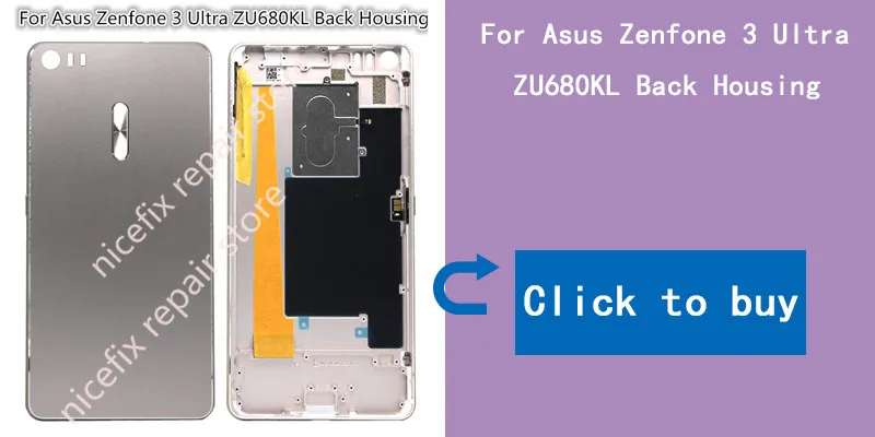 Asus zu680kl back housing