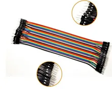 Dupont line 40pcs 20cm male to male jumper wire Dupont cable For arduino