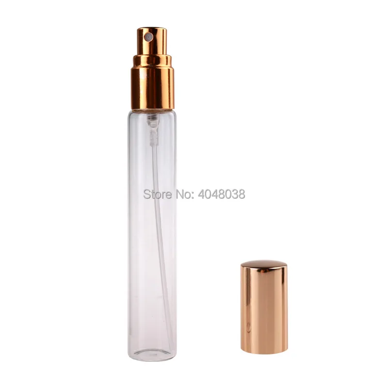 Empty Cosmetic Vials 15 ML Perfume Refillable Bottle Full Cover Glass Transparent Astringent Toner Spray Pump Bottle 50 pcslot (2)