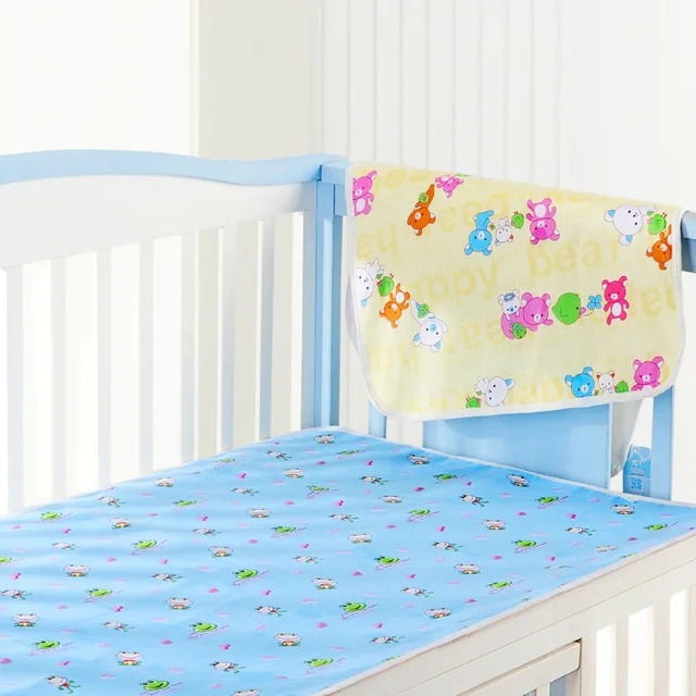 Baby Changing Mat Baby Waterproof Cotton Washable Waterproof Bed Sheet