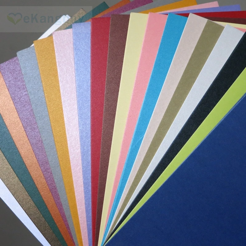 

50sheets A5 Pearl Color Paper DIY Card Making Paper Iridescent paper