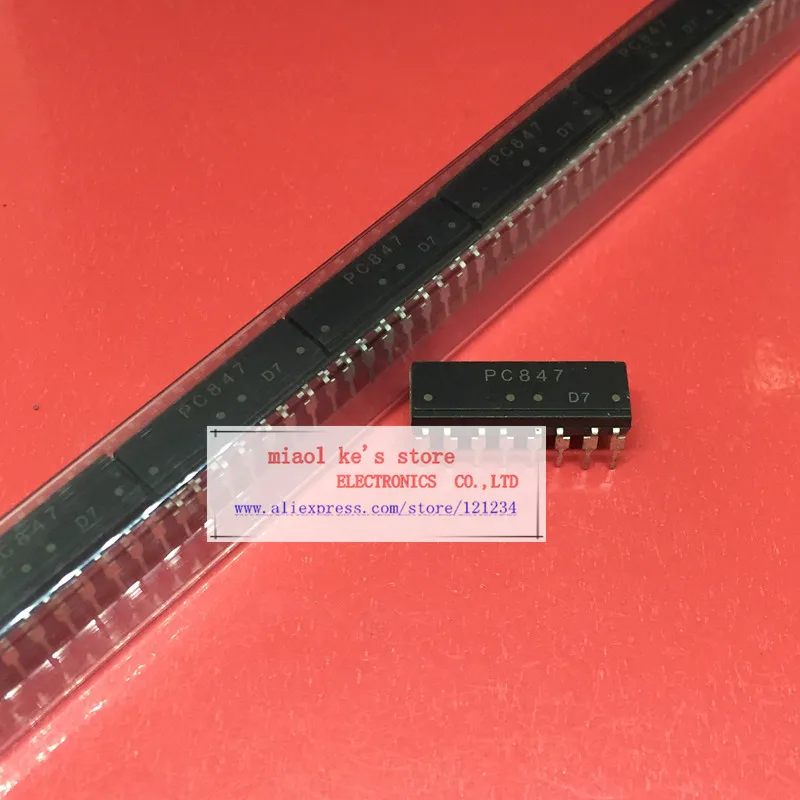 [ 10pcs/1lot ] PC847 PC 847 DIP16 new and original IC-in Integrated ...