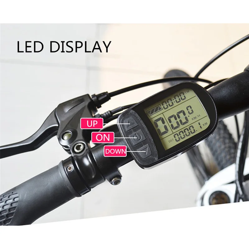 Best 26 inch Electric Bike Fat Tire Electric Mountain Bicycle,350W / 500W Motor,48V 14Ah Lithium Battery, Double Battery Available 3