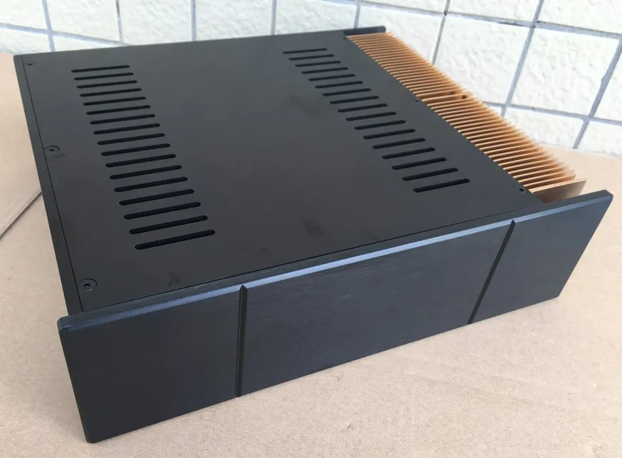 aluminum power amplifier chassis /home audio amplifier case (size 320*