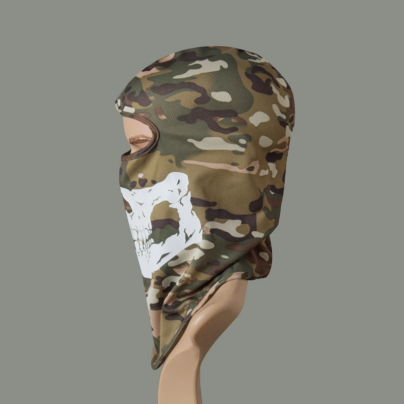  Multicam Balaclava Realtree Camouflage Tactical Paintball Wargame Military Airsoft Army Helmet Line