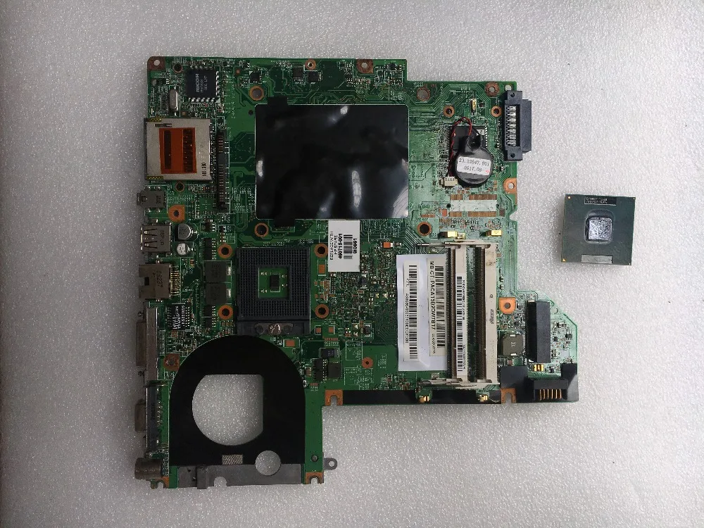 إعطاء cpu ، 460715-001 للحصان جناح dv2000 dv2500 dv2700 laptop motherboard PM965 ddr2