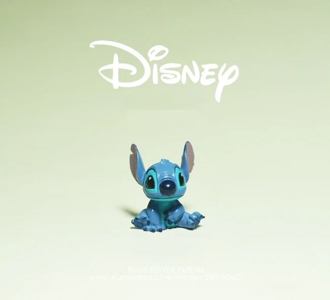 

Disney Lilo & Stitch hungry 2cm mini Action Figure Posture Anime Decoration Collection Figurine Toy model for children gift