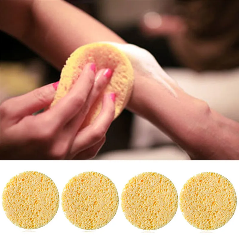 

1 Pcs One Time Strong Water Imbibition Facial Makeup Remover Sponge Compressed Face Wash Cleaning Massage Beauty Makeup Tools