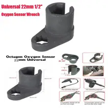 Dragonpad Universal Black 22mm 1/2» Oxygen Sensor Offset Removal Flare Nut Socket Wrench Automobile Motorcycle Car Repair Tool