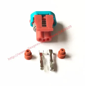 

20 Sets Delphi PA66 2 Pin Female Auto Connector 12052643 Sensor Plug Valve EGR For Nissan Paladin ZXAUTO