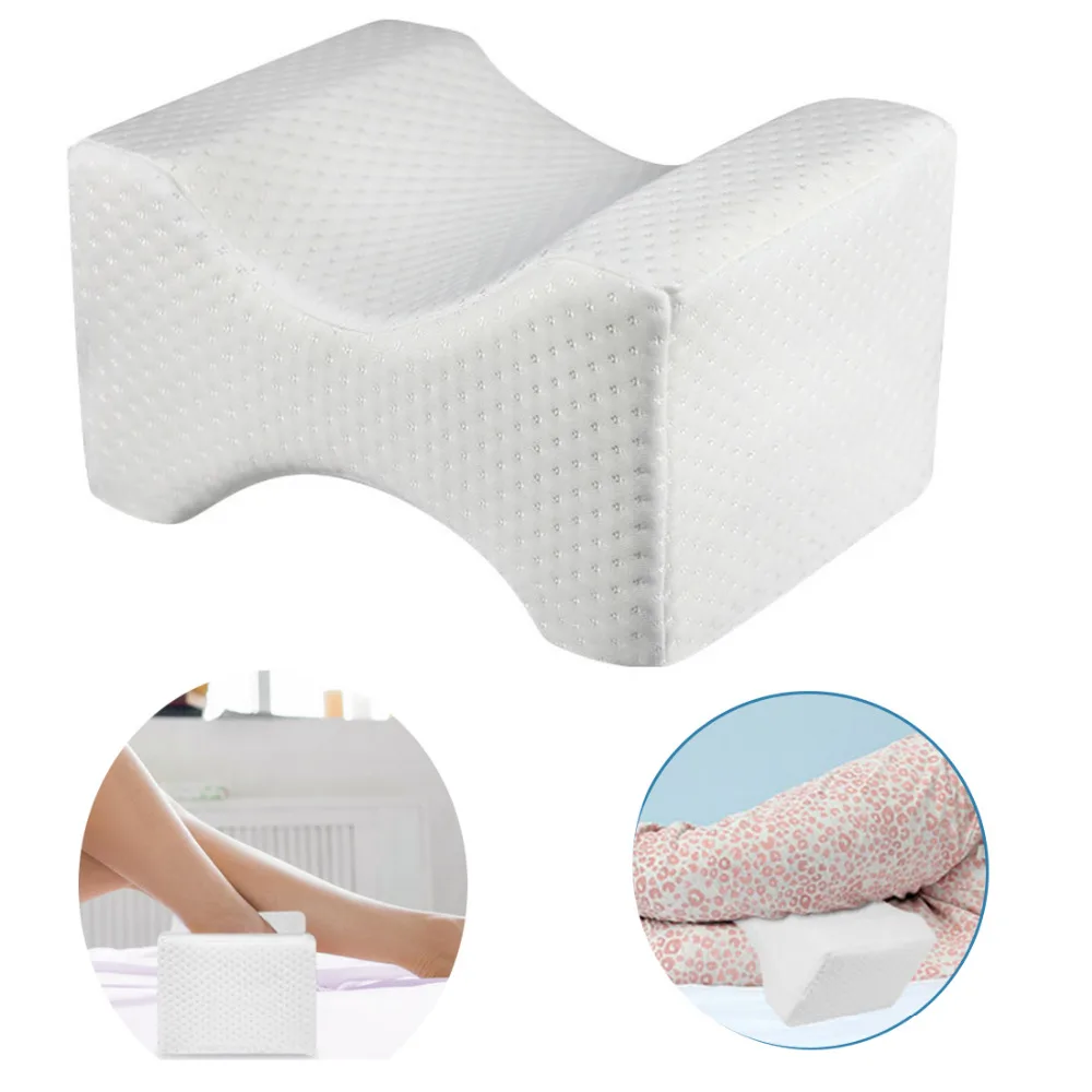 

Memory Foam Knee Wedge Pillow for Sleeping Sciatica Back Hip Joint Pain Relief Contour Thigh Leg Pad Support Cushion Dropship