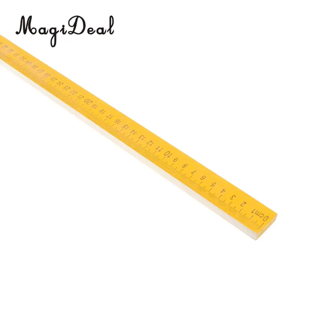 50cm Wooden Ruler Measuring Straight Ruler for Student School Geometry Math Supplies Drawing Tools Teaching Aids