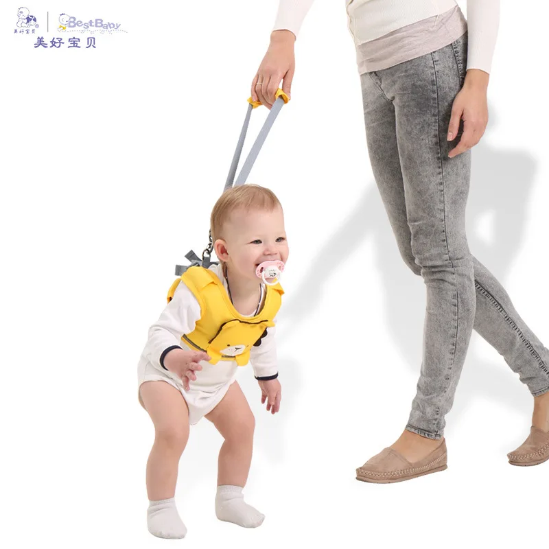 

2019 New Harnesses & Leashes Baby Walker Baby Harness Assistant Toddler Leash For Kids Learning Walking Baby Belt Child Safety