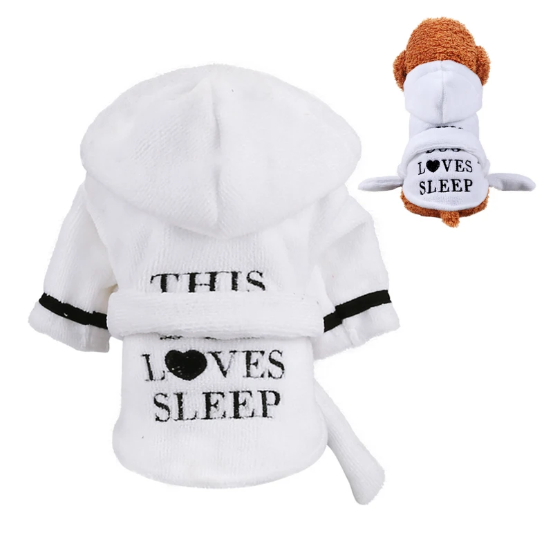 

Pet Dog Bathrobe Warm Dog Clothes Super Absorbent Pet Drying Towel Pet Bath Towel Grooming Cat Dog Water-absorbing Bath Towel