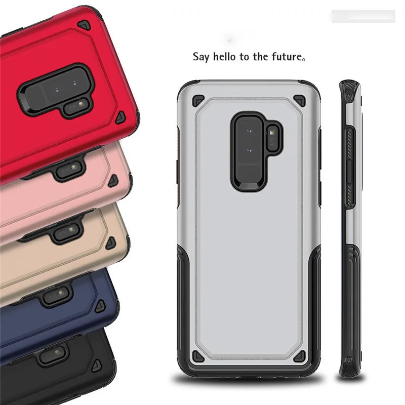 

Luxury Hard PC Armor Case For Samsung Note 8 9 S7 Edge S8 S9 S10 Plus Lite J2 Pro J3 J4 J6 J8 A6 A7 A8 Plus 2017 2018 Cover Caqa