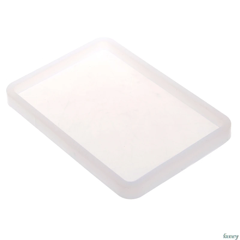 

New Soft Pottery Base Mudboard Mold Silicone Jewelry Making Mould DIY Resin Handmade