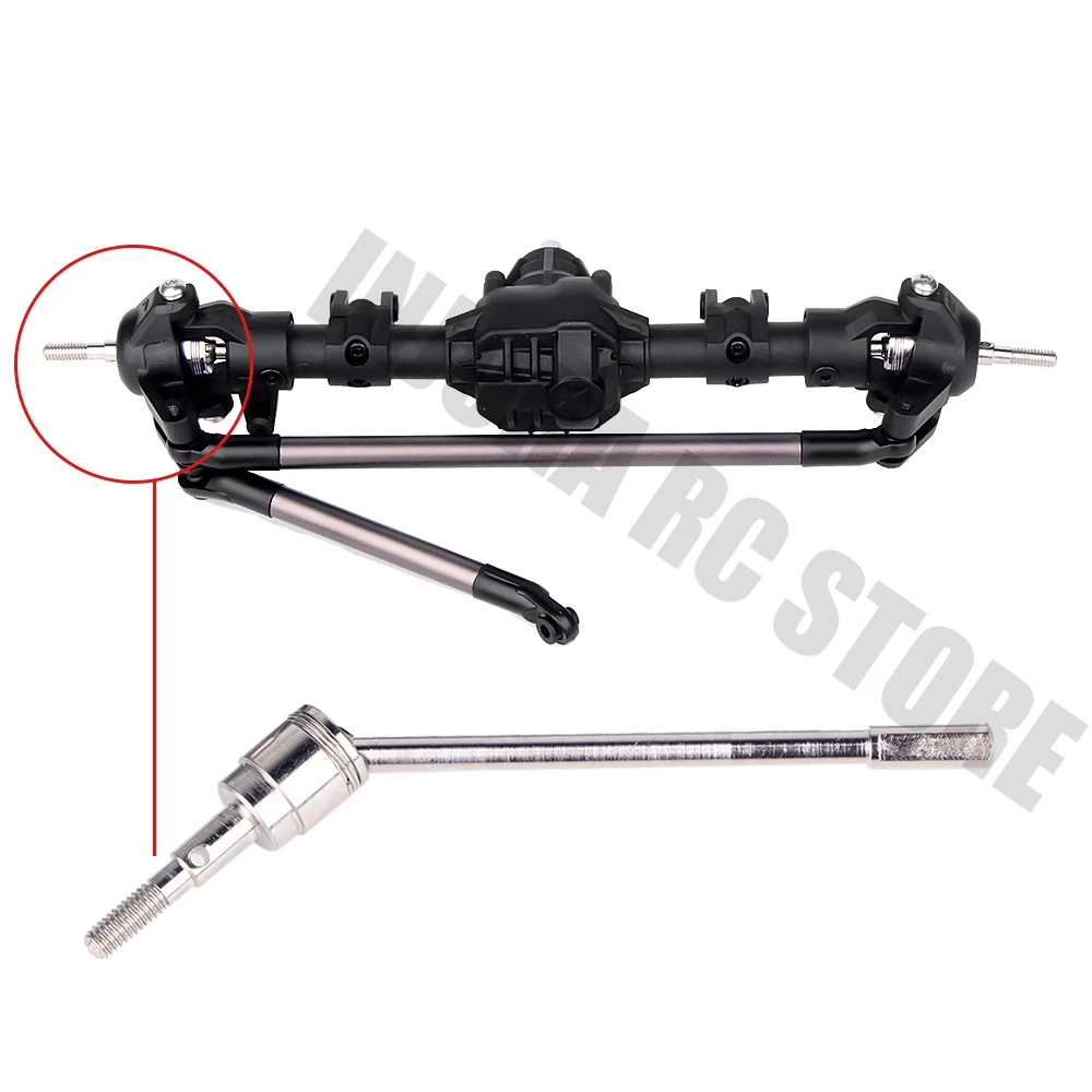 Передняя деталь автомобиля 1/10 RC для гусеничного Axial SCX10 II 90046 90047 детали
