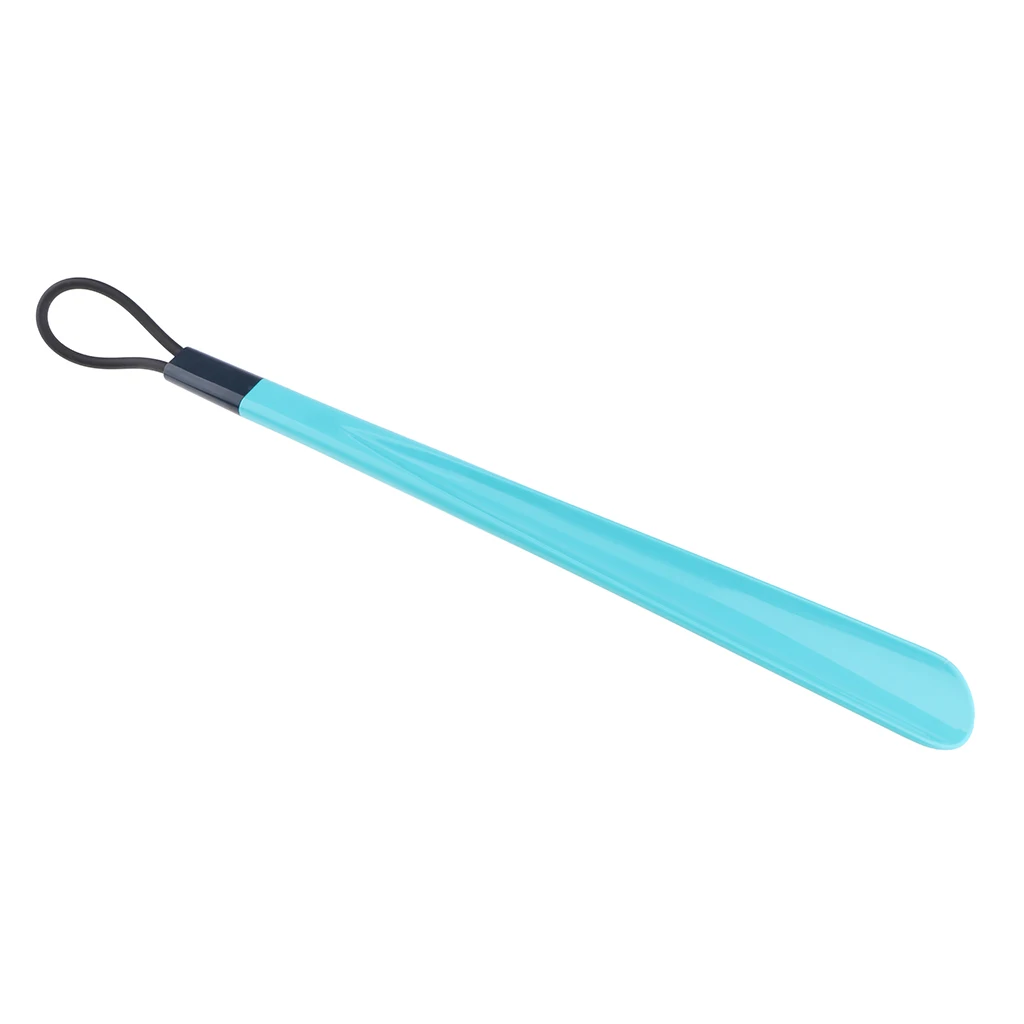 50cm Plastic Long Shoe Horn Shoehorn with Loop Convenient for Hanging