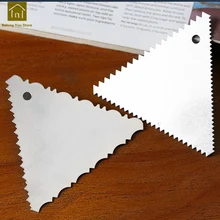 Торт Цветок Инструменты для помадки Sugarcraft металлический скребок Инструмент Patisserie аксессуары Artesanato бисквит Tortas Herramientas WKA010