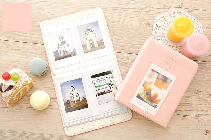 90 peças cartão de nome do momento álbum de livros de fotos