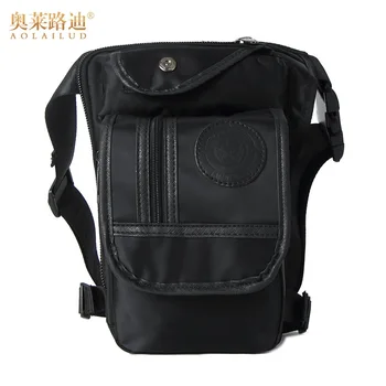 

Hot sale Fashion nylon leg bag European men's bags large capacity Abrasion resistance oblique cross bag #L189