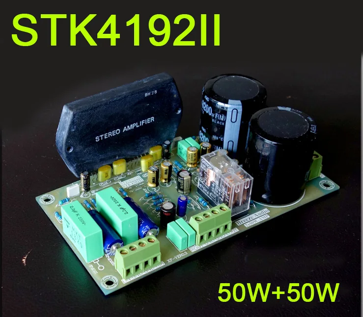 Hifi Fever STK4192II 50 Вт + двухканальная стерео аудио Плата усилителя мощности 2CH|audio amplifier