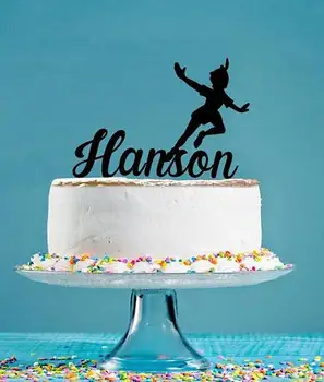 

custom name Acrylic boy Happy Birthday Cake Toppers baby shower Christening Baptism party decorations