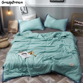 

Washed cotton summer cool quilt core simple skin-friendly air conditioner comforter core luxury four seasons blanket