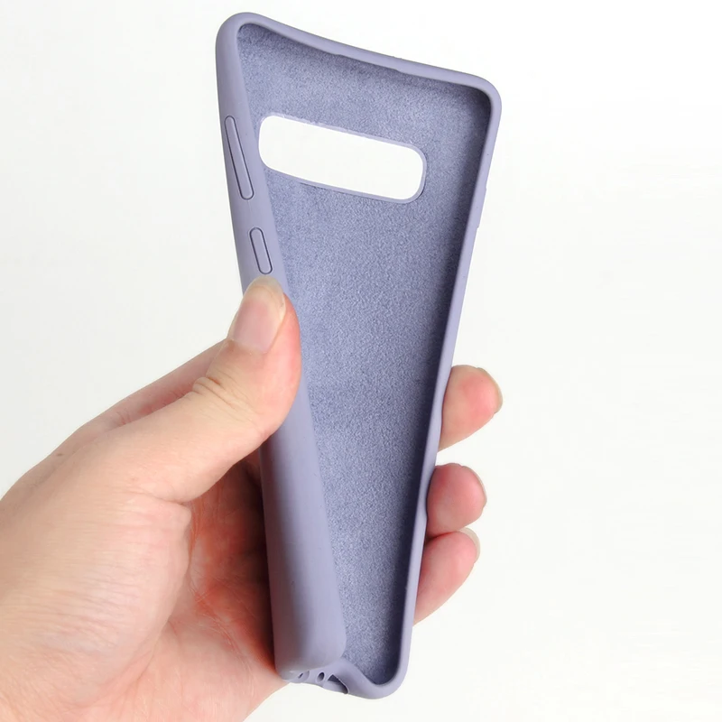 

For Samsung Galaxy S8 S9 S10 Plus Case Soft Silicone Cover Shockproof Case for Samsung Note 8 9 A30 A50 A70 M10 M20 Case Cover