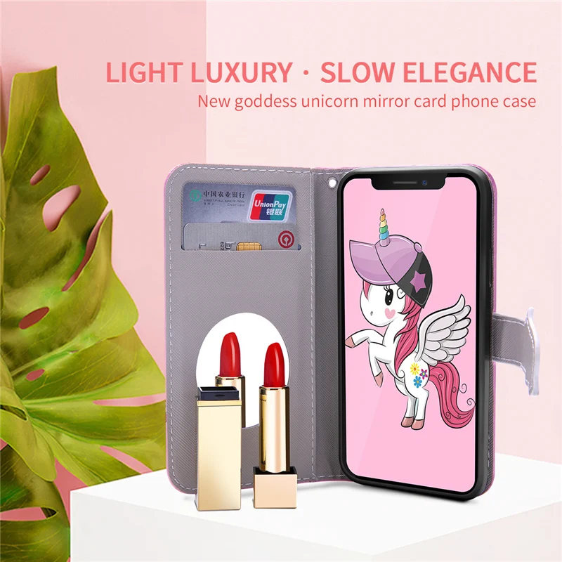 Новый кожаный чехол-книжка для huawei P20 P20lite mate 10lite 20 lite Y5 Y6 2018 Enjoy 7s P Smart Nova 3i |