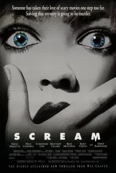 

SCREAM (1996) SILK POSTER Decorative Wall painting 24x36inch