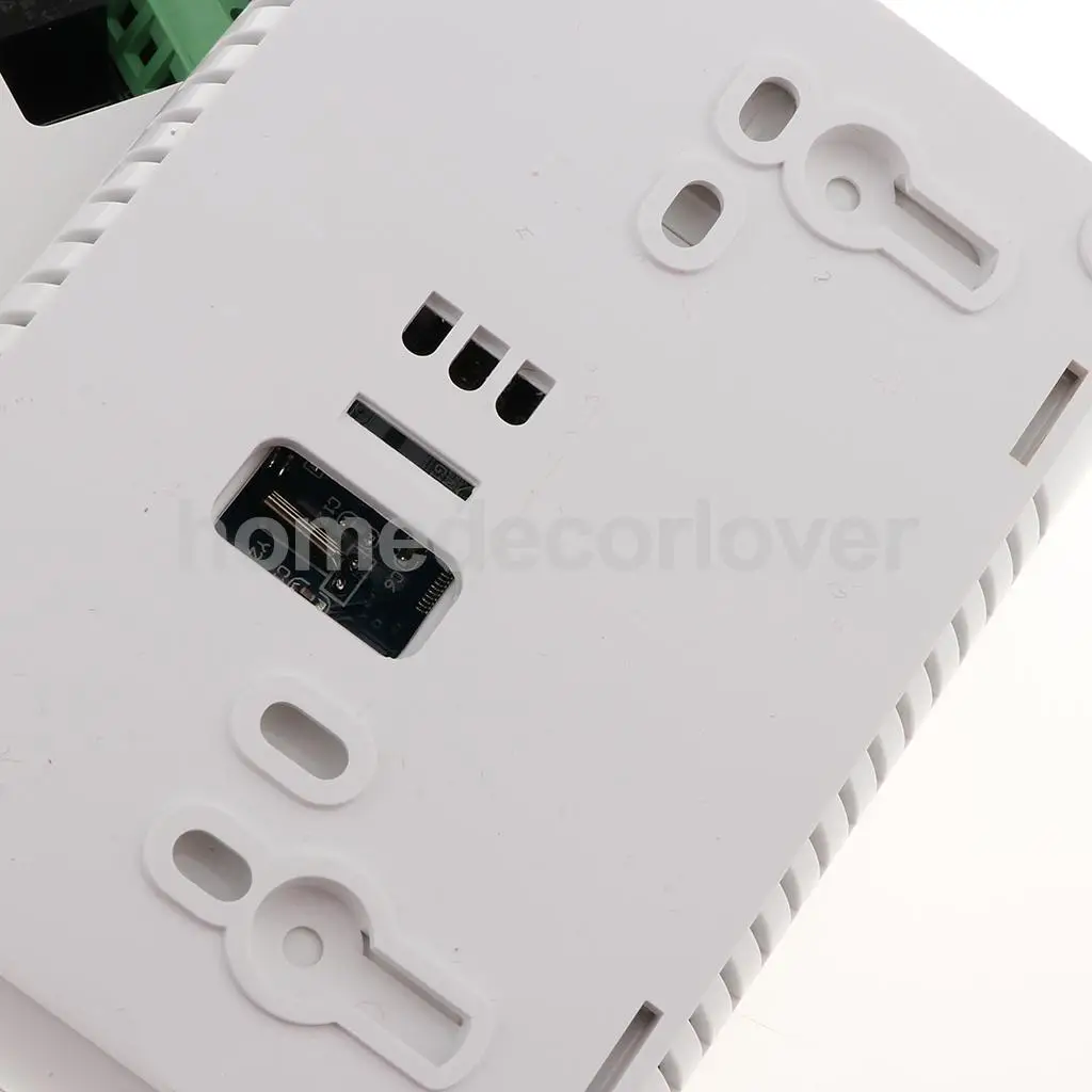 HY01RF RF Wireless Room Thermostat Wall Gas Boiler Heating Remote Controller Children Safety Lock Holidays Mode NTC Sensor