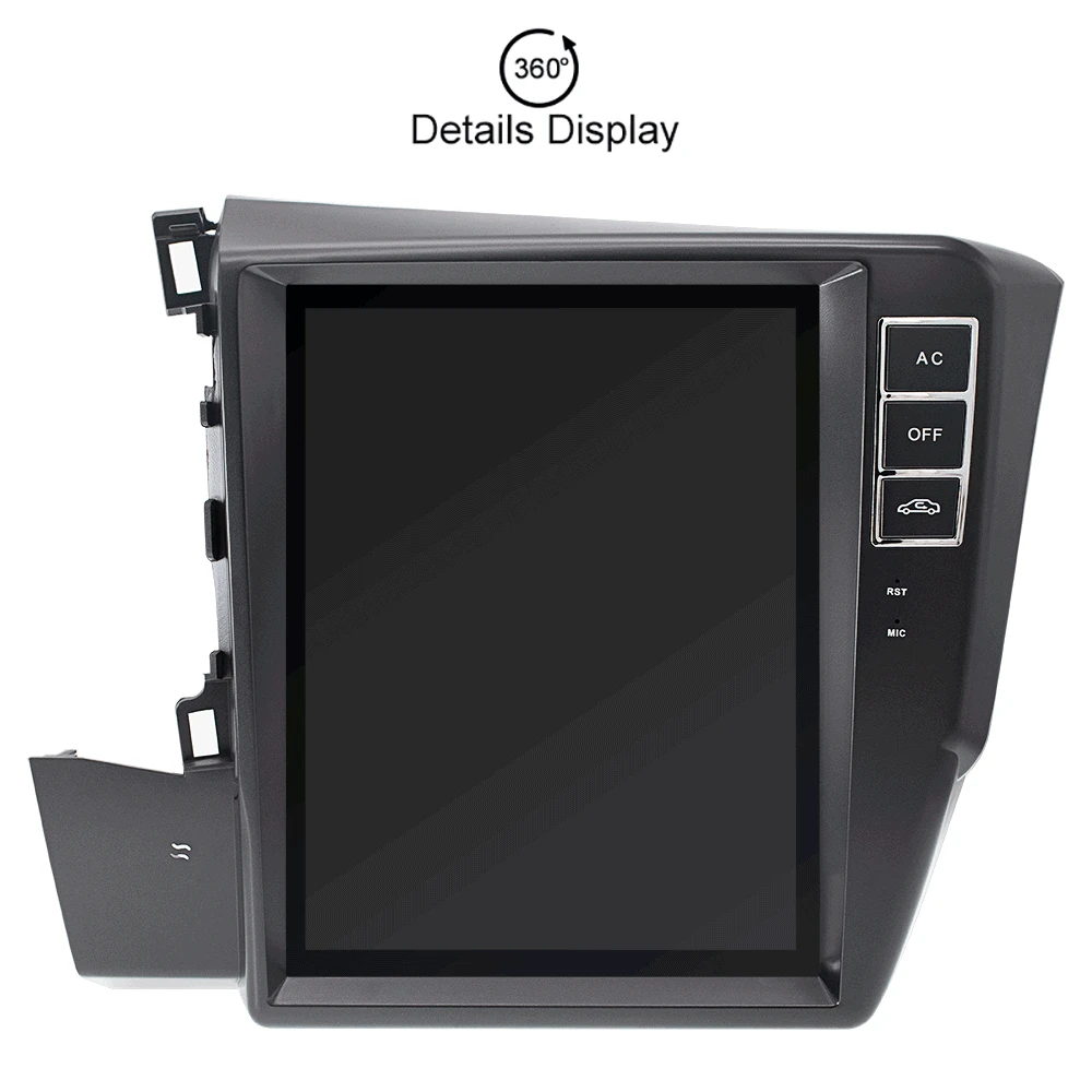 Clearance 10.4“ PX-6 Android 8.1 Tesla Radio Car GPS Navigation for Honda Civic 2012-2015 Voice Control 4G+64G 1920*1080 4K Headunit Radio 13