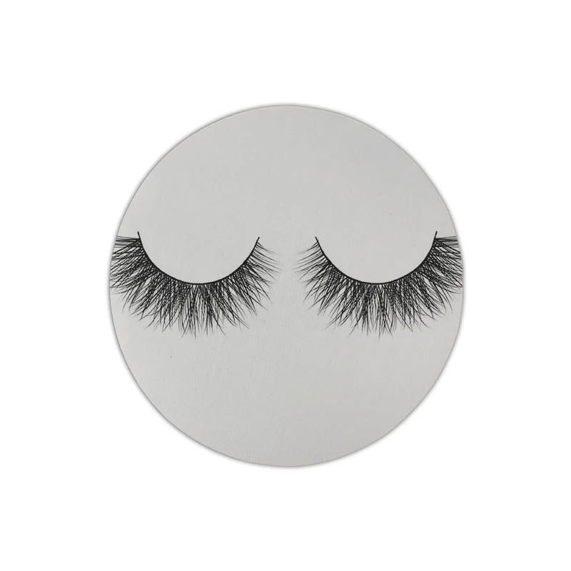 For fashion eyelash fashion Small Size Round Mouse Pad Computer Desk Decorate mouse pads (6)