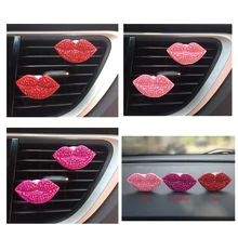 1 шт. автомобильный освежитель воздуха автомобильный парфюмерный диффузор клип автомобильный освежитель воздуха Авто вентиляционный освежитель сексуальные губы авто украшение подарки Автомобиль Стайлинг