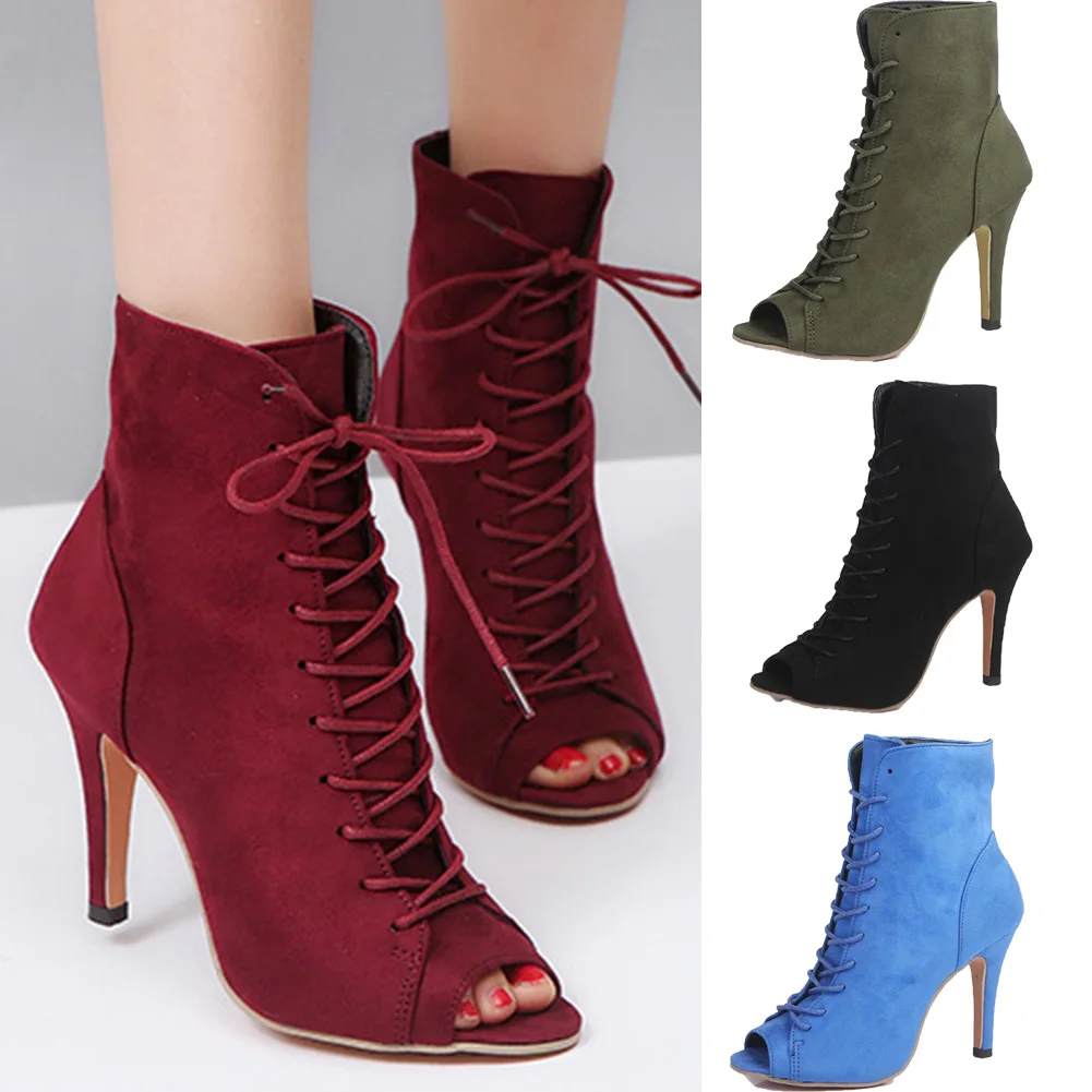 casual boot heels