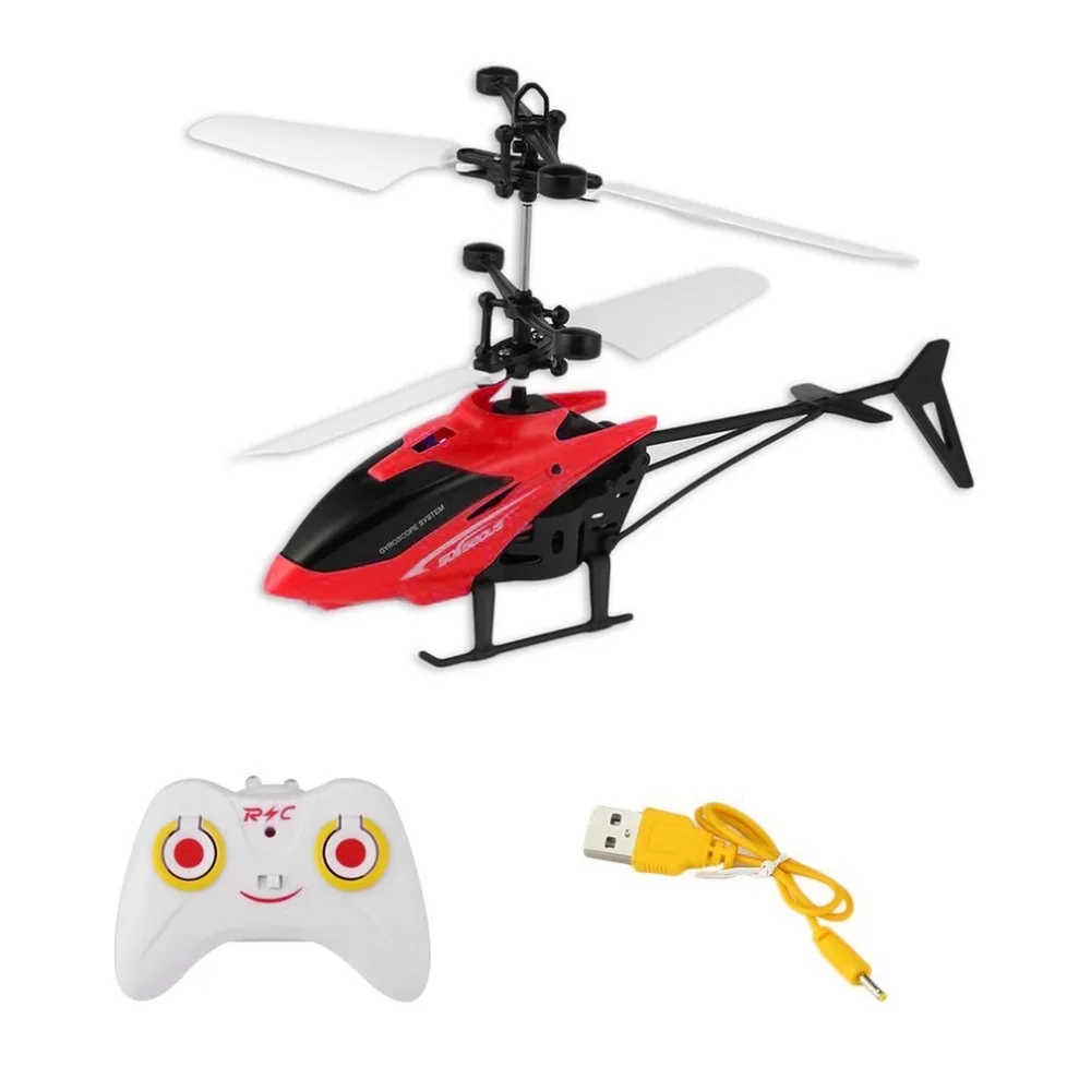 Infrared Induction RC Helicopter Aircraft Flying Toys with Remote