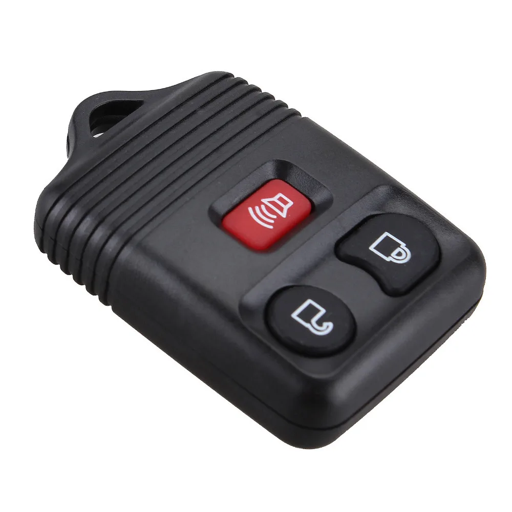 10PCS Replacement Key Case Shell 3 Buttons Pad For Ford