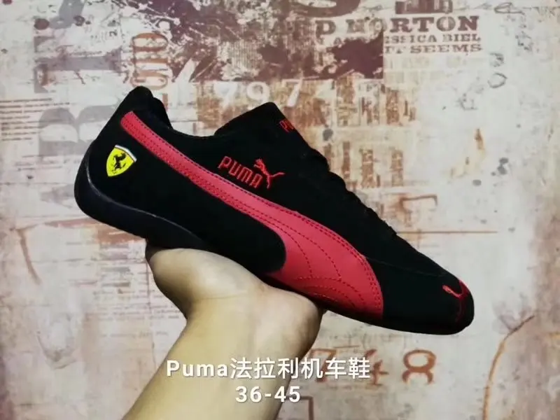 

New Arrival 2017 Puma Ferrarimotorcycle shoes Creepers women's and men shoes Breathable Sneakers Badminton Shoes Size36-44