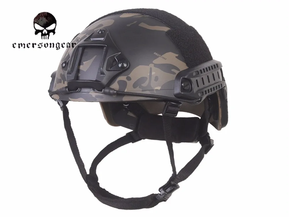 Military Airsoft Helmet Combat EMERSON Fast Helmet MH Type MultiCam