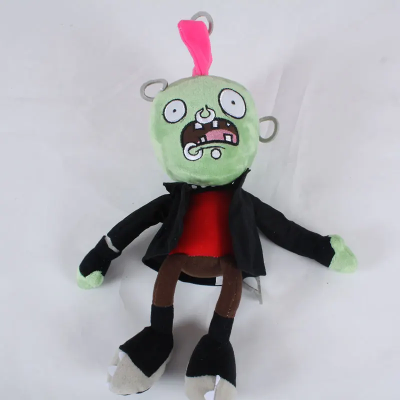 30cm Plant vs Zombies PVZ Zombies Cosplay Plush Toy Doll Chicken Head Plush Soft Stuffed Toys for Kids Children Gift