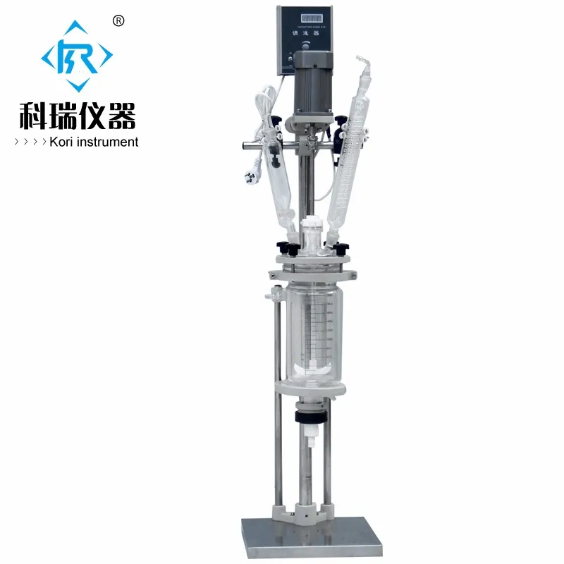 1l-3l double layer reactor1