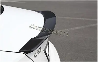 2007 2014 W204 задний багажник загрузки спойлер крыло для Mercedes Benz углеродного волокна
