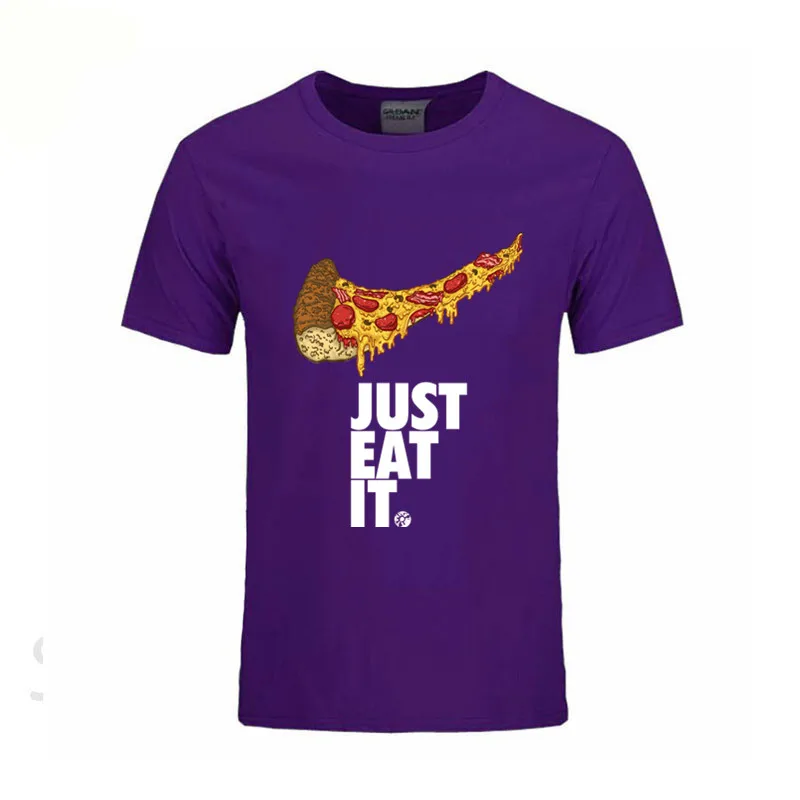 2018 streetwear Just Eat It divertida Pizza comida hombres divertida camiseta sushi harajuku stranger things camistas Camiseta de Juego 2018 streetwear Just Eat It divertida Pizza comida hombres divertida camiseta sushi harajuku stranger things camistas Camiseta de Juego