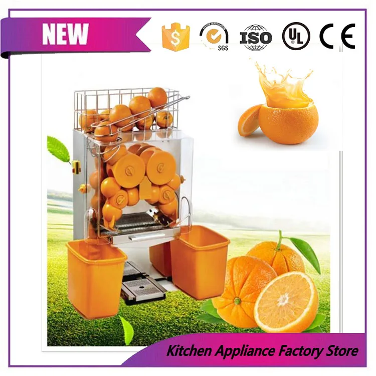 

Free shipping CE approved factory automatic commerical orange juice extractor/fruit juice making machine