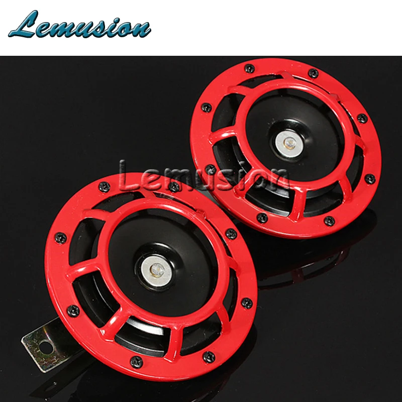 Car Horn Red Electric Blast Tone Horn Kit For Opel Astra H J G Insignia