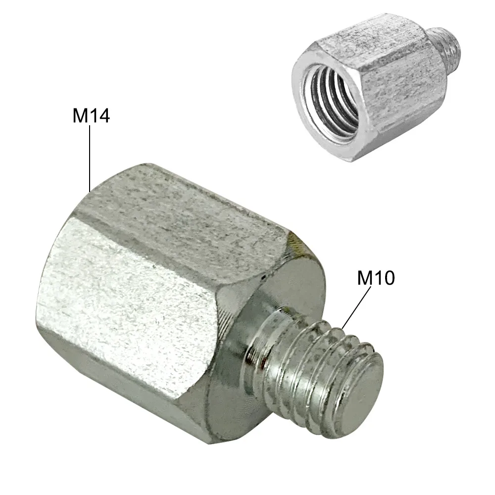 1 шт. M10 M14 адаптер угловая шлифовальная машина полировальная машина интерфейс соединитель конвертер шатун адаптер электроинструмент аксессуары - Цвет: M14 to M10